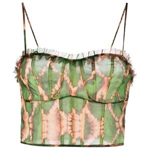 Ulla Johnson Multicolor Silk Tank Top